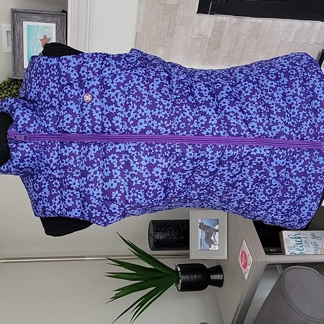 G/Fore Nwt Padded Vest Ditzy Floral